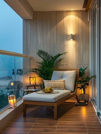 Balcony Decoration Interior Design Service Image