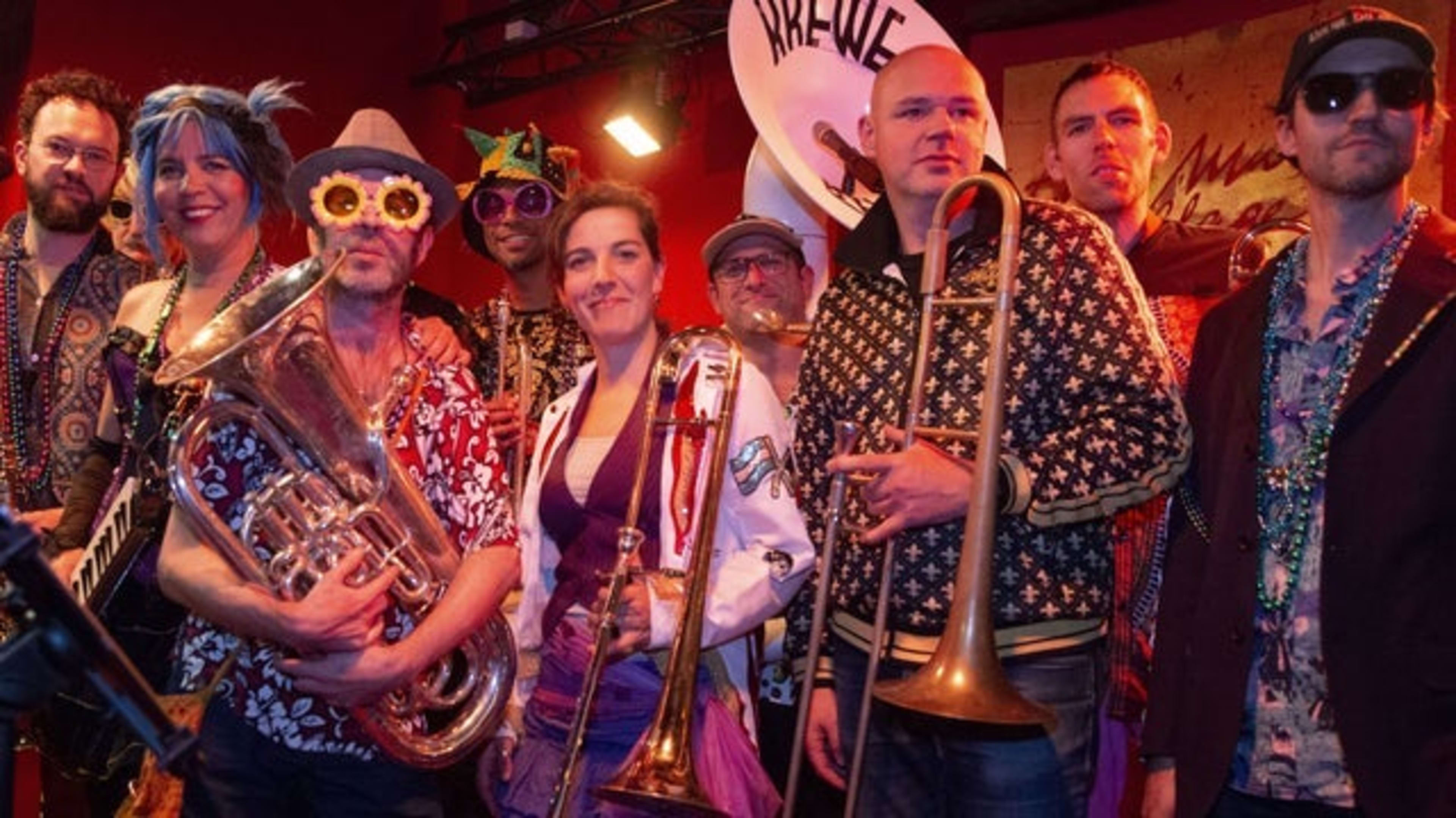 Carnaval New Orleans par le Krewe du belge