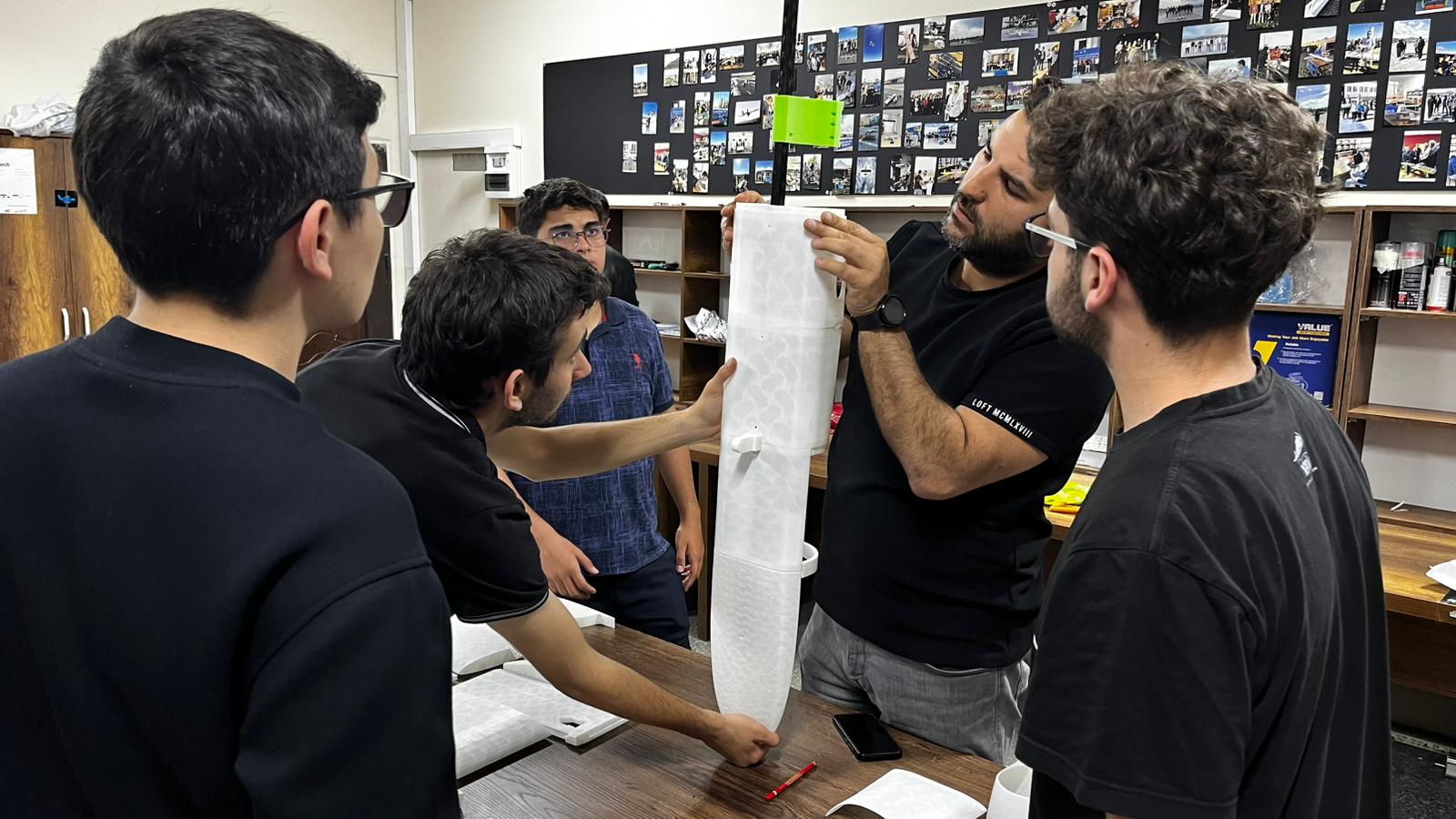 First Structural Assembly Phase of METE S-1 Begins