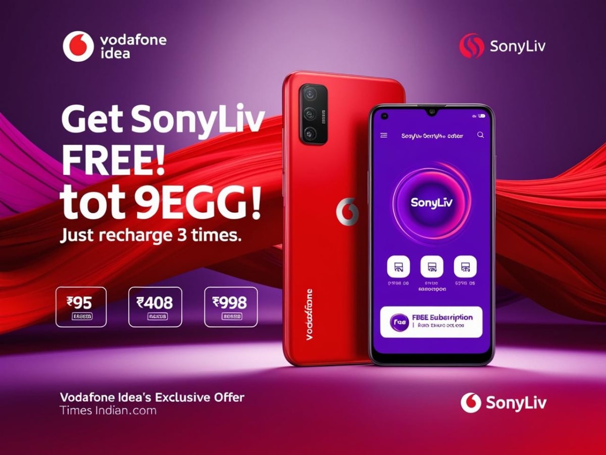 Get SonyLIV FREE with Vodafone Idea! No Need for Separate Subscription