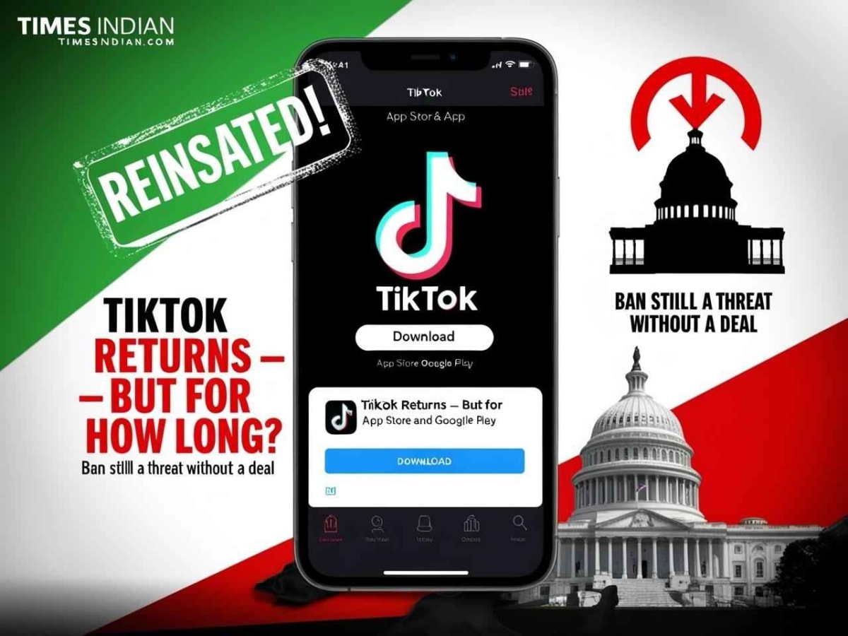 TikTok Returns to App Stores Amid Uncertain Ban, Deal Still Pending