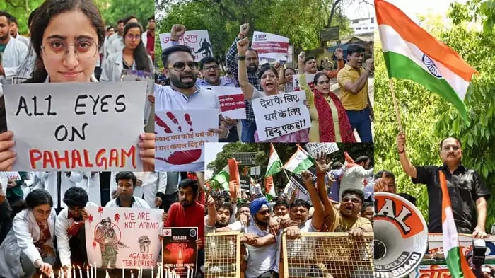 Delhi Erupts in Anger Over Pahalgam Attack: Markets Shut, Protests Intensify at Jantar Mantar