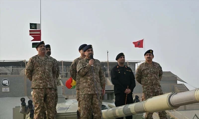 India-Pak War Rhetoric: General Asim Munir Mounts Tank, Threatens 'Befitting Reply' to India