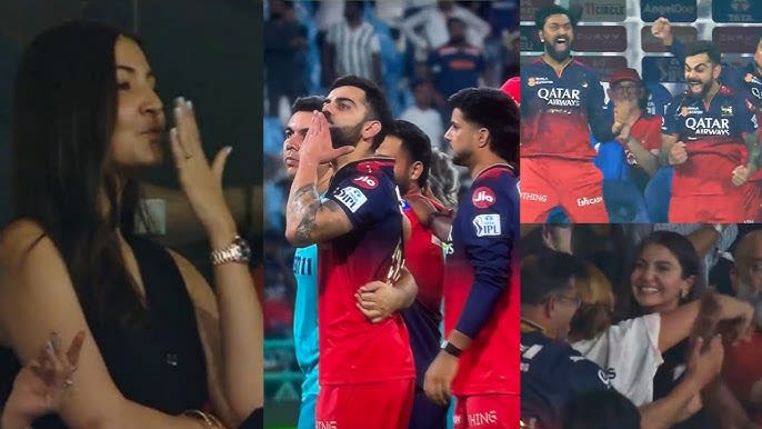 Anushka-Virat’s Romantic Moment Goes Viral After RCB's Win Over LSG