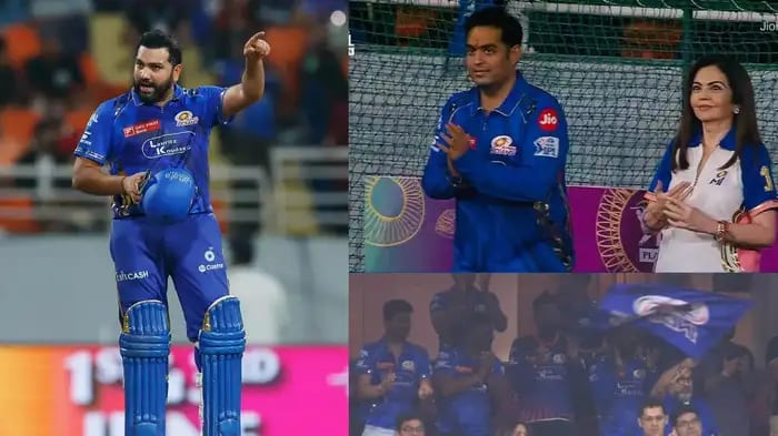 Rohit Sharma’s Bhaakaal in IPL 2025: Gujarat Bowlers Destroyed, Ambanis Give Standing Ovation