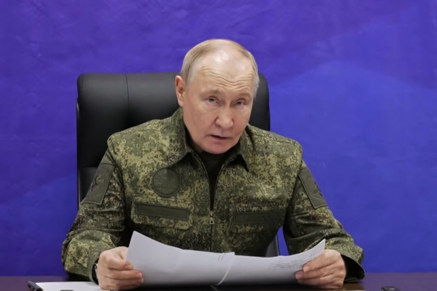 Putin tells frontline commanders Russia will prevail in Ukraine war