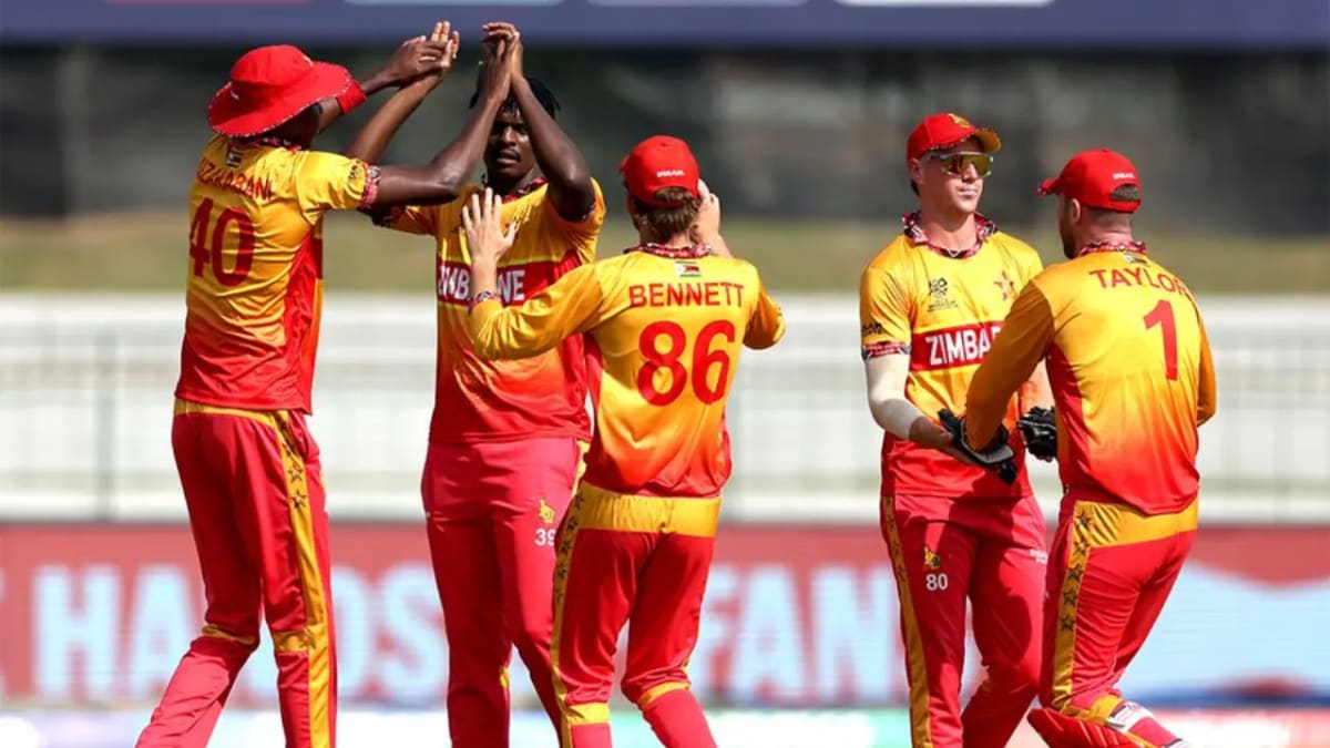 Zimbabwe stun Australia in T20 World Cup 2026 Group B clash