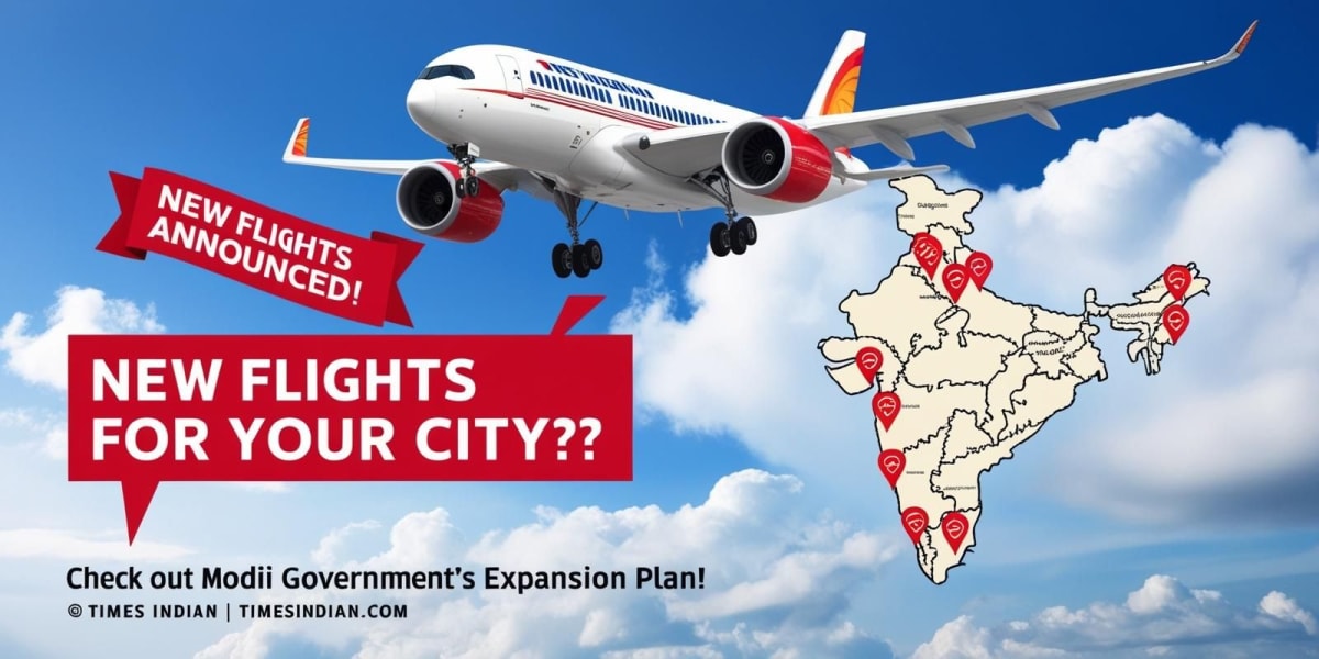 New Flights for Your City? Check Out Modi Government’s Expansion Plan!
