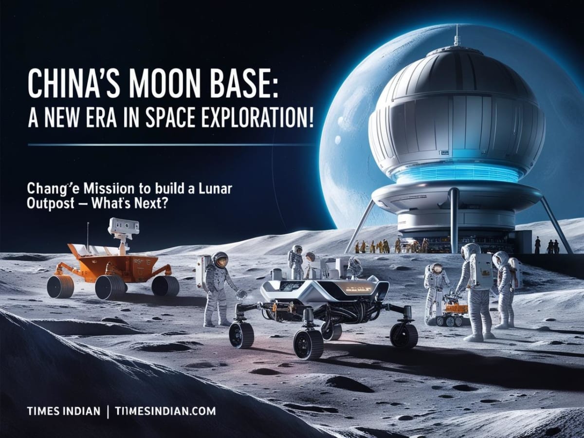 China’s Moon Base Project: A Bold Move to Dominate Space, Challenge for NASA?