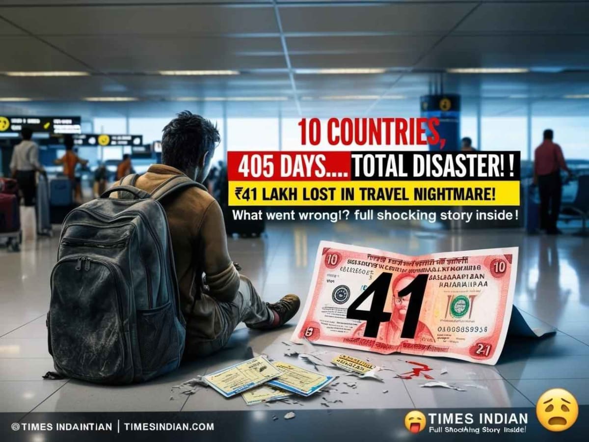 405 Days, 10 Countries, and a ₹41 Lakh Nightmare—A Journey That Ended in Ruin