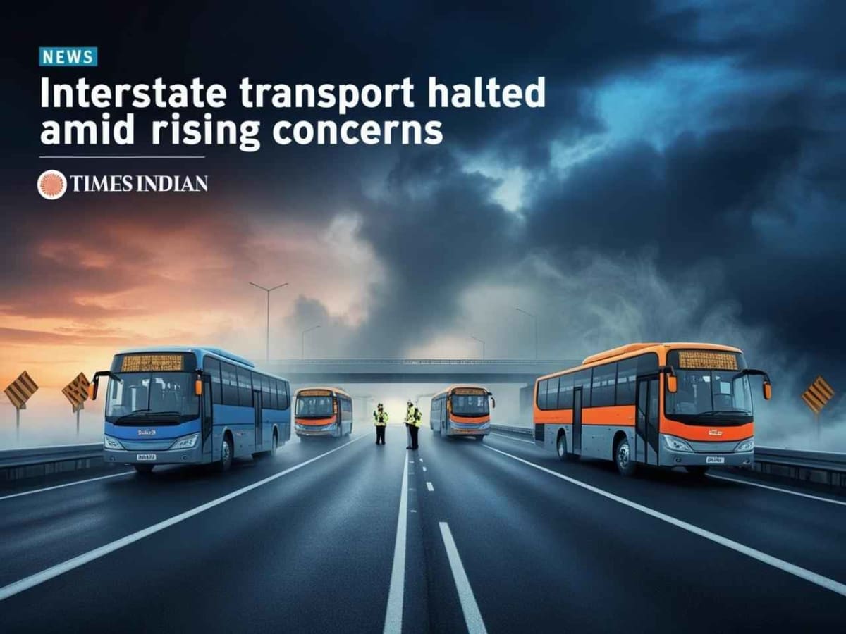 Language Dispute Escalates: Maharashtra-Karnataka Halt Bus Services