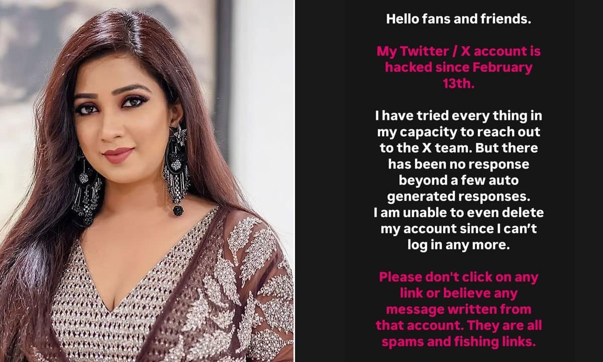 Shreya Ghoshal’s Social Media Hacked! Singer Expresses Anguish & Issues Warning to Fans
