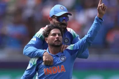 IND vs NZ Final: Kuldeep Yadav Turned the Game in Just 8 Balls, New Zealand Completely Shocked!