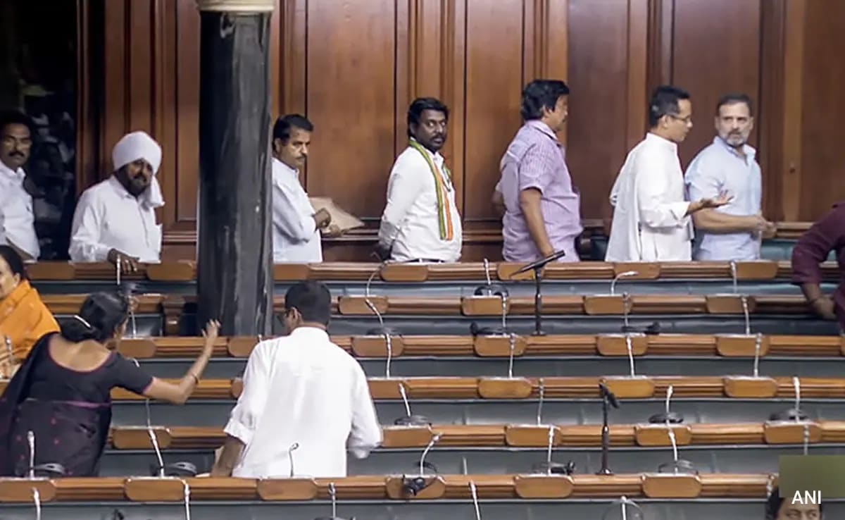 Opposition Walks Out of Lok Sabha! India Alliance Targets Govt Over National Security