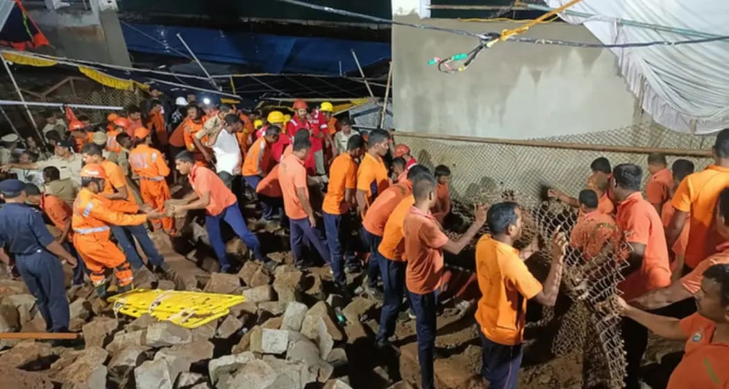 Wall Collapse at Narasimha Swamy Temple in Vizag Kills 8 Devotees, 4 Injured
