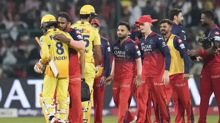 RCB vs CSK: Chennai Falls Short by 2 Runs in Nail-Biting Thriller