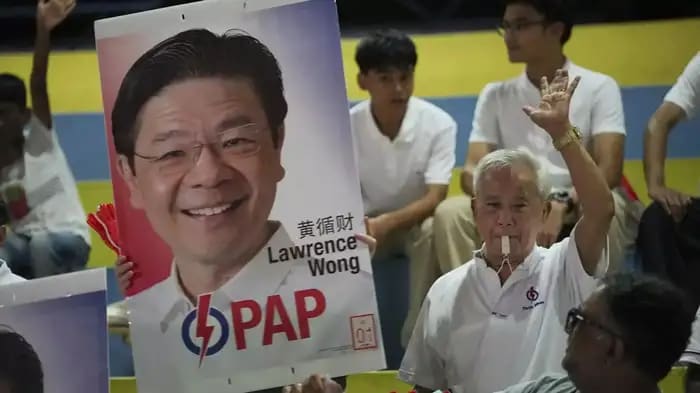 ingapore Elections: PM Lawrence Wong’s PAP Wins 87 of 97 Seats in One-Sided Victory