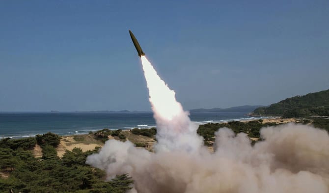 Amid India-Pakistan tension, North Korea fires missiles into the sea