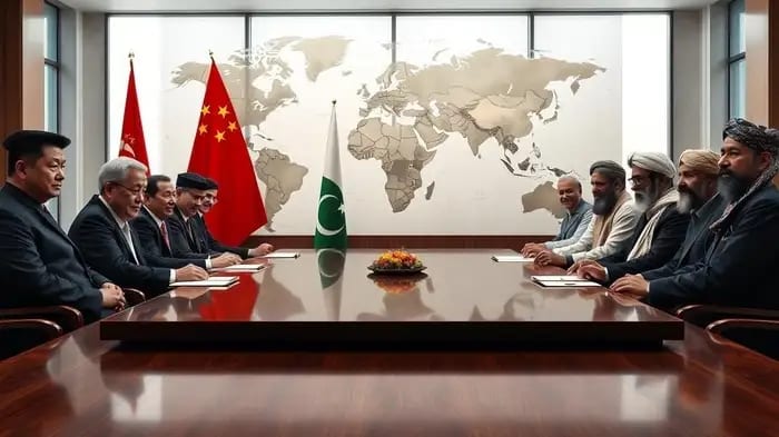 China Pushes Taliban-Pakistan Ties, Offers BRI Access Amid India Tensions