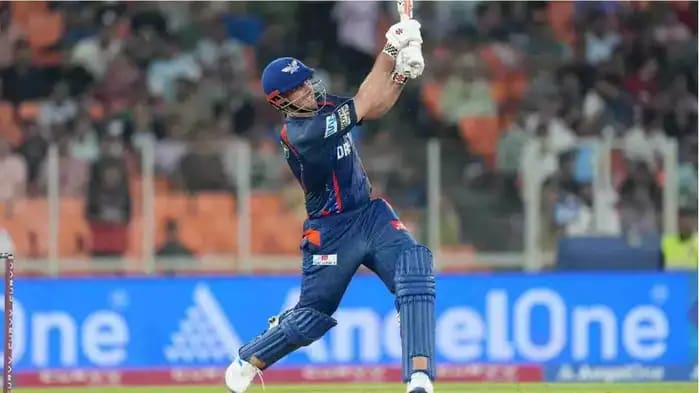 GT vs LSG: Mitchell Marsh Smashes 56-Ball Century, Wreaks Havoc in Ahmedabad
