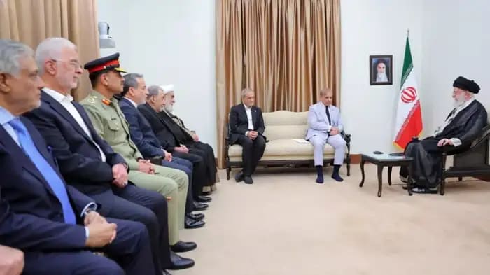 Khamenei Snubs Shahbaz Sharif on Kashmir, Leaves Pakistan Red-Faced in Iran