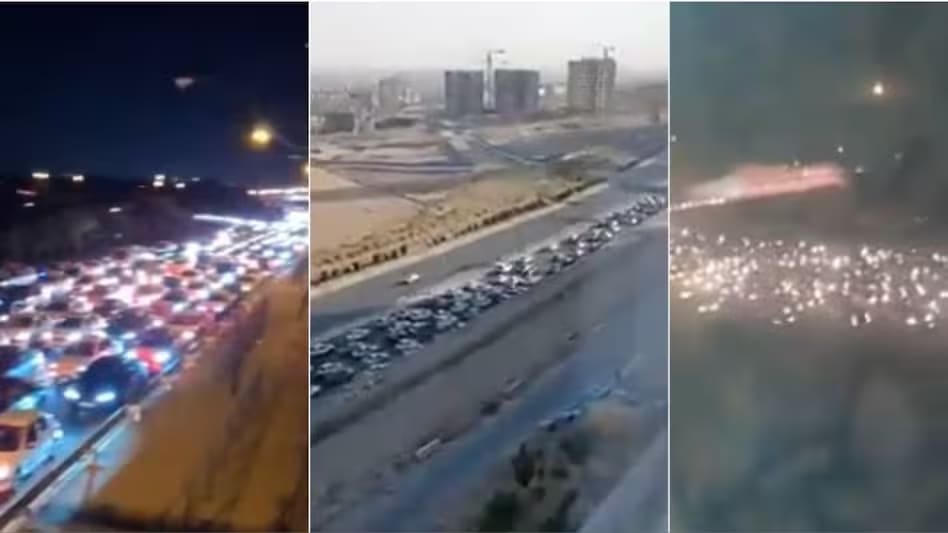 Fear of Israeli Strikes Forces Iranians to Flee, Massive Jams on Borders, Panic in Tehran