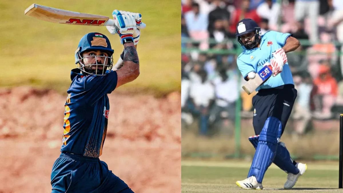 BCCI shares clips of Kohli, Rohit centuries after Vijay Hazare matches
