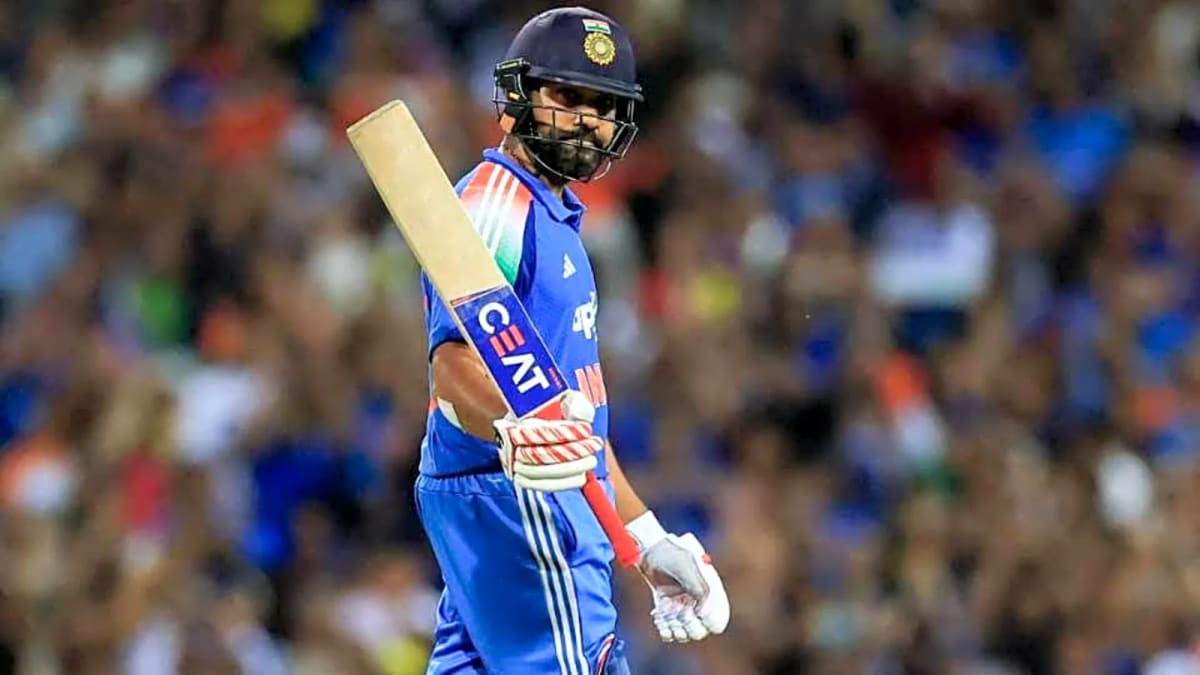 Rohit Sharma surpasses Azharuddin despite modest knock in Rajkot ODI