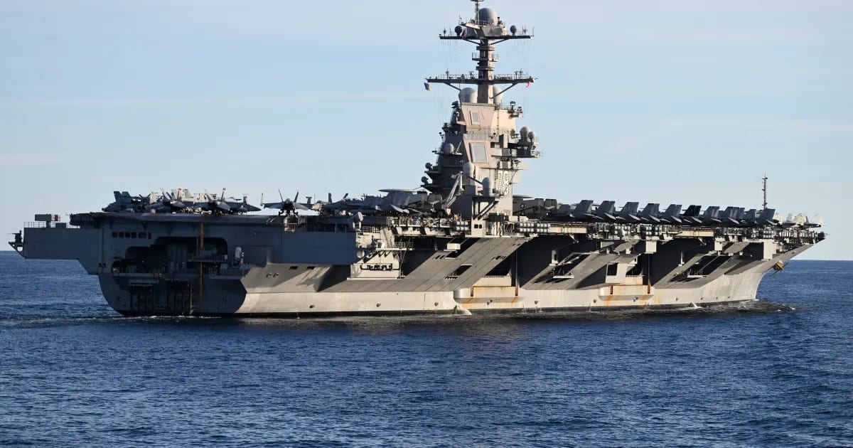 US deploys aircraft carrier and warships near Iran, Trump confirms move