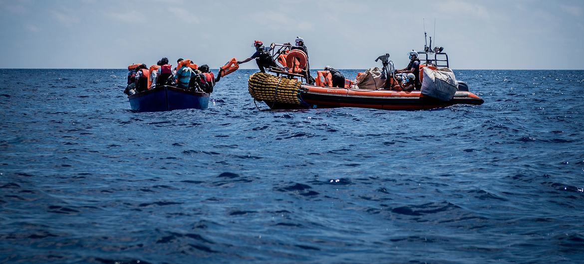 Migrant boat capsizes off Libya coast, 53 feared dead, UN agency says