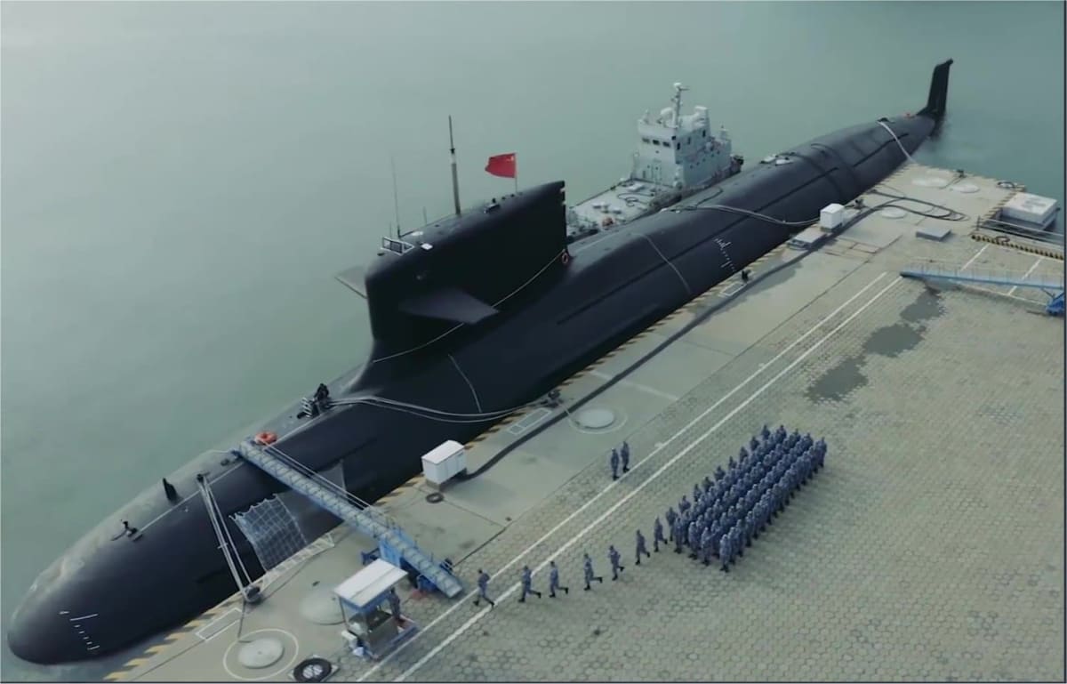 China’s Type 09V nuclear submarine sighted at Huludao facility