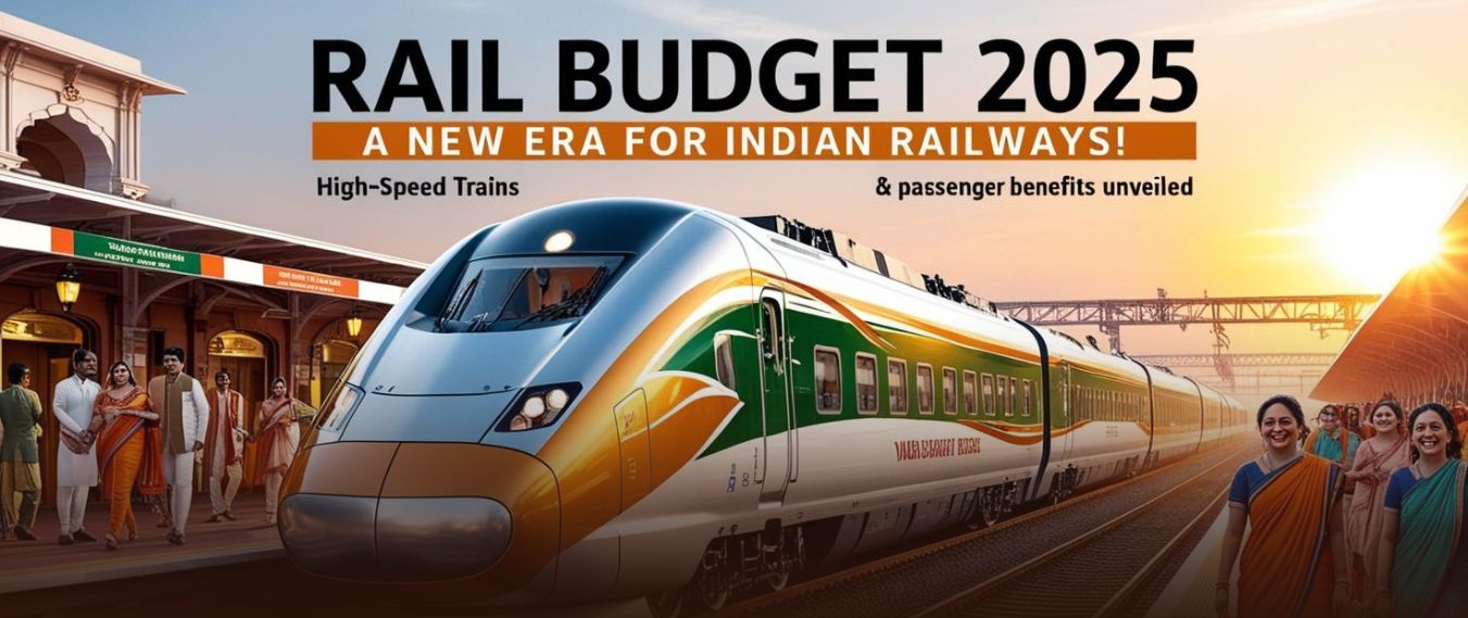 Rail Budget 2025: High-Speed Bullet Train & Passenger Perks – Is This the Future of Indian Railways?