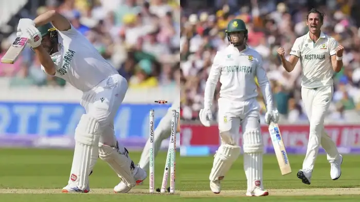 WTC Final Day 1: Rabada Shines But Australia Fights Back, South Africa on Backfoot Early