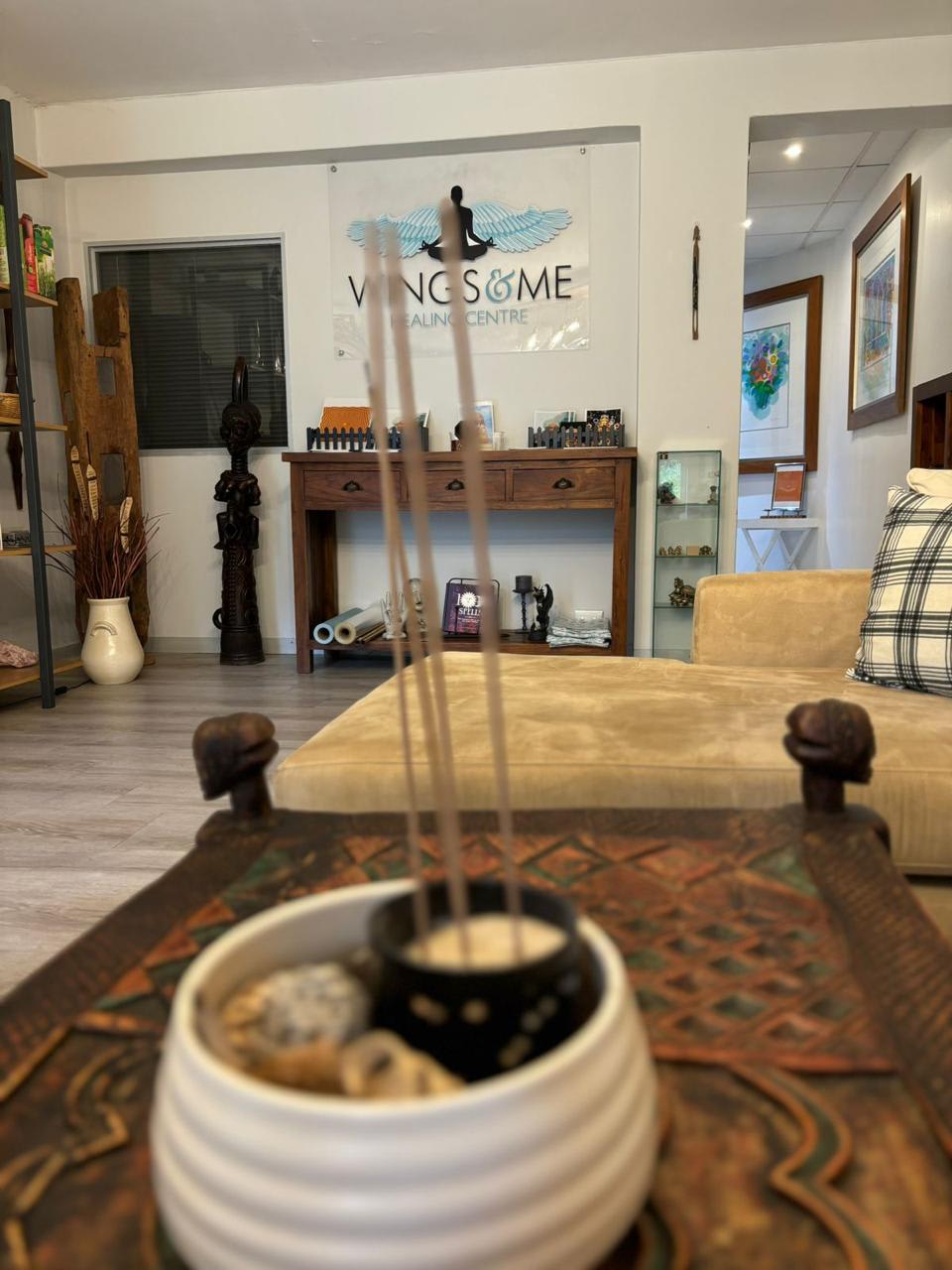 Inside Wings & Me healing centre