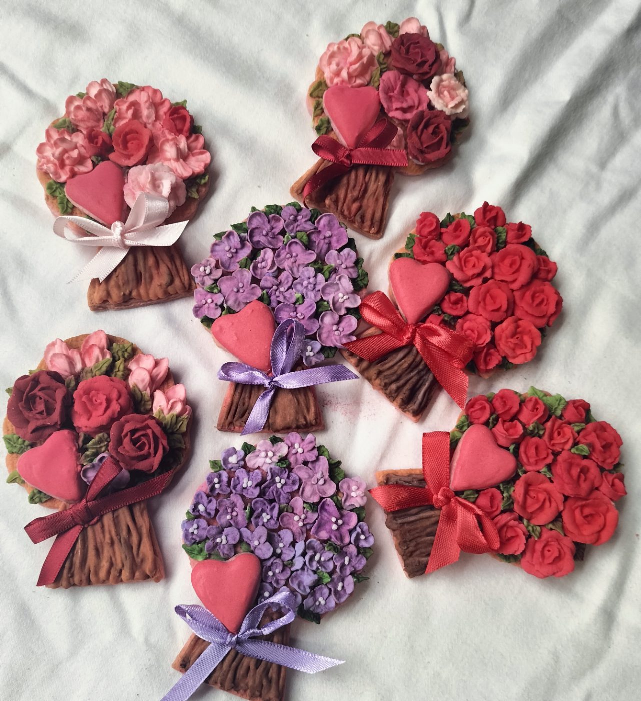 Decorated mother's day cookies Decorated Cookies by a baker in Centurion