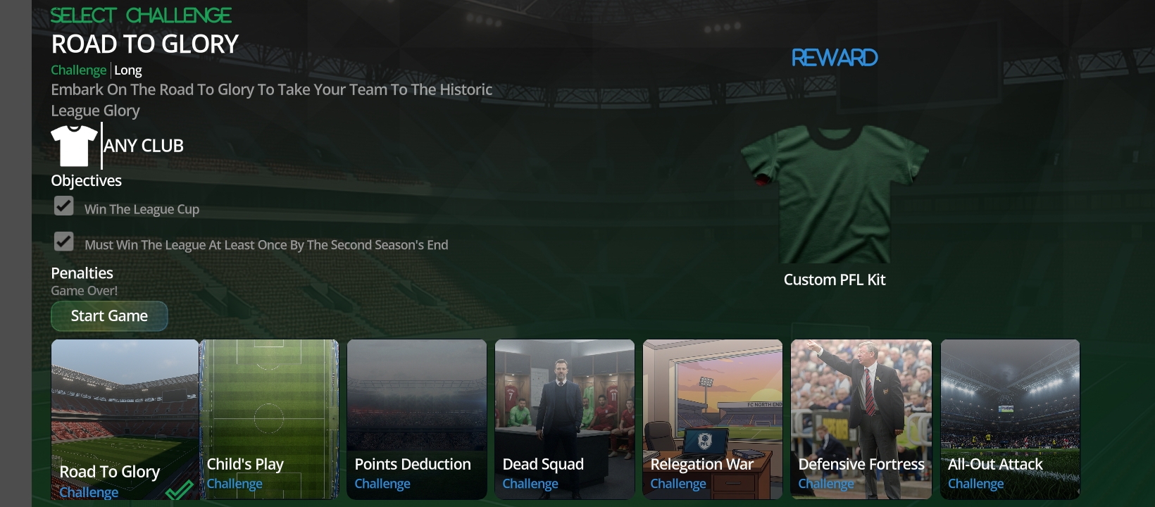 PFL27 Feature UI