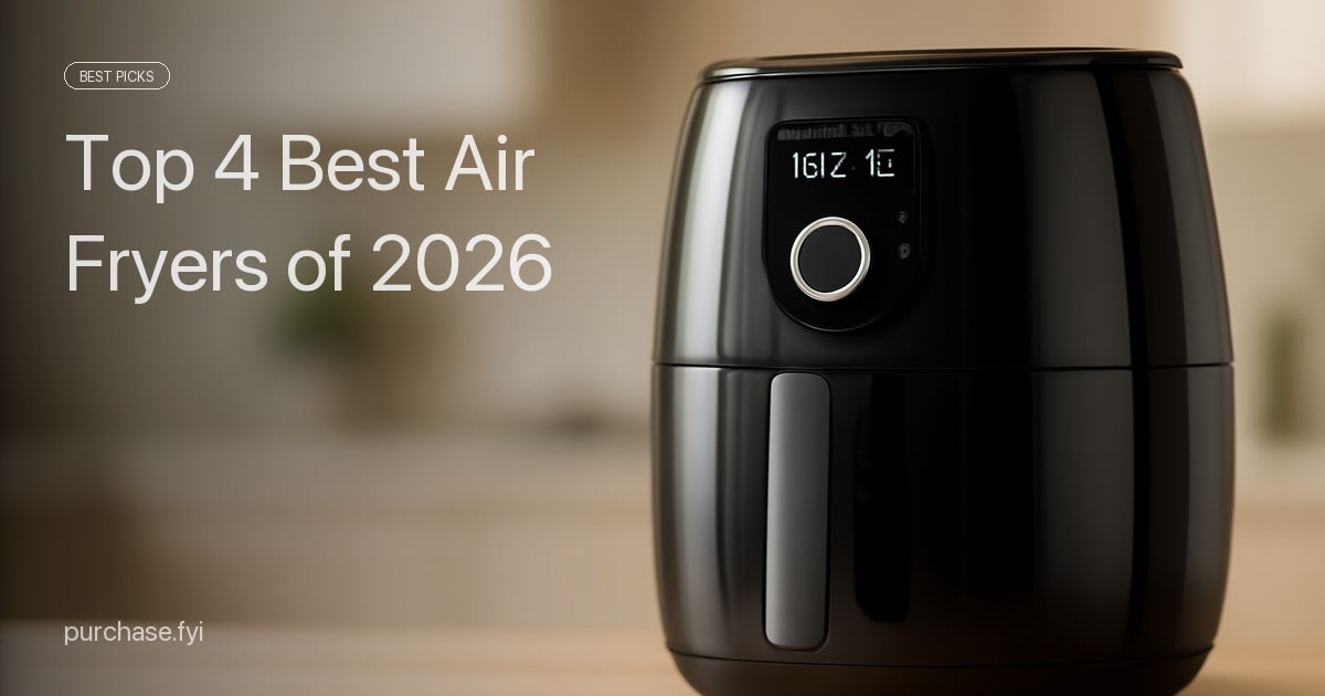 Top 4 Best Air Fryers of 2026