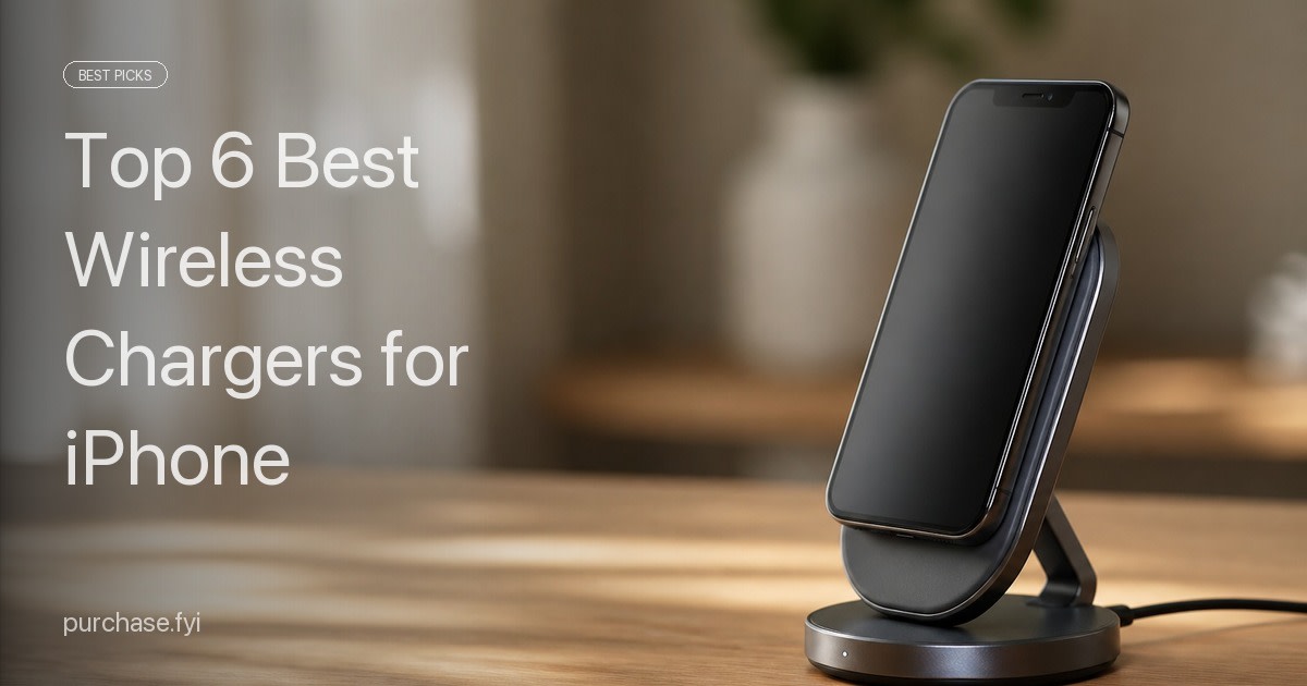 Top 6 Best Wireless Chargers for iPhone of 2026