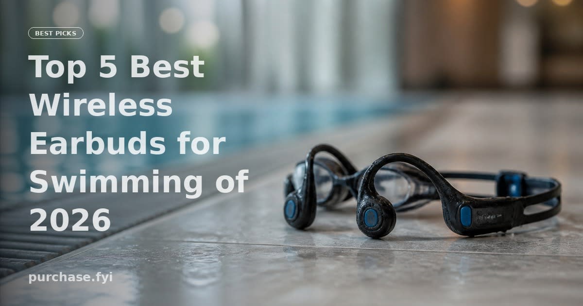 Top 5 Best Wireless Earbuds for Swimming of 2026