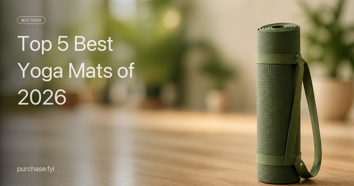 Top 5 Best Yoga Mats of 2026