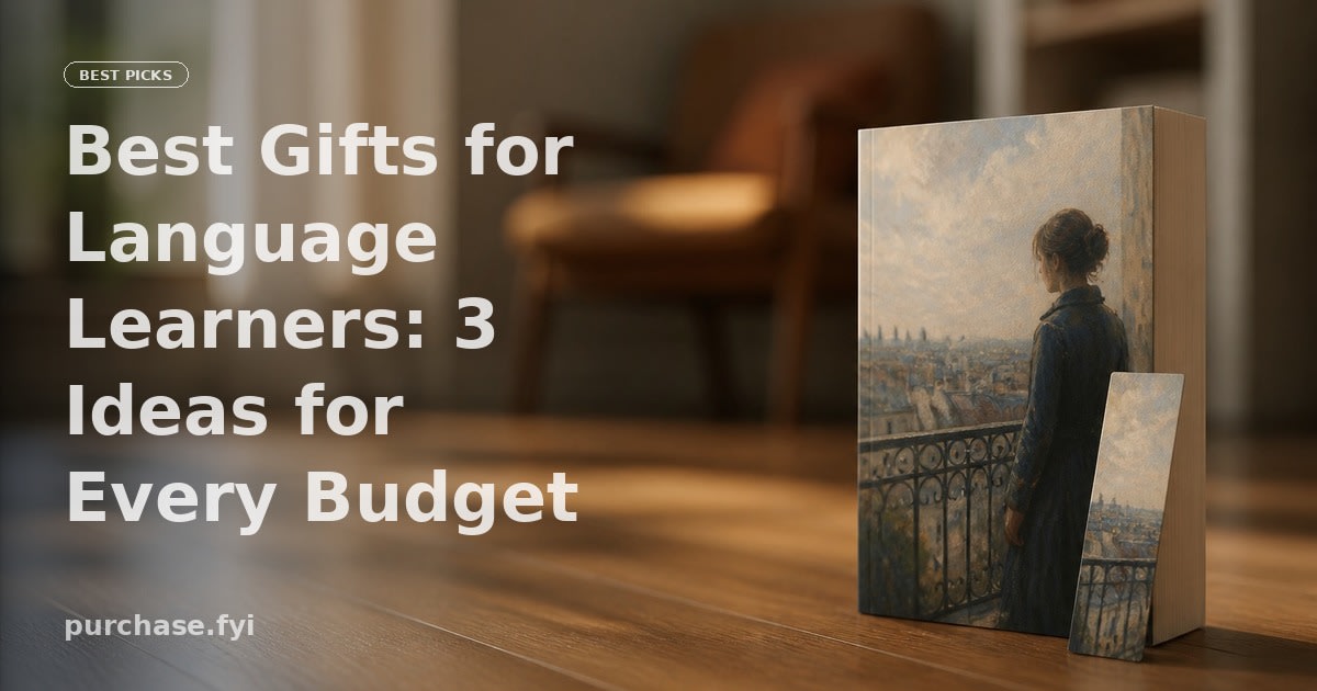 Best Gifts for Language Learners: 3 Ideas for Every Budget