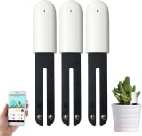 4-in-1 Bluetooth Soil Moisture Sensor (3-Pack)