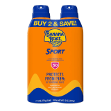 Banana Boat Sport Ultra SPF 50 Spray Twin Pack
