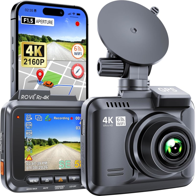 Rove R2-4K Dual Dash Cam