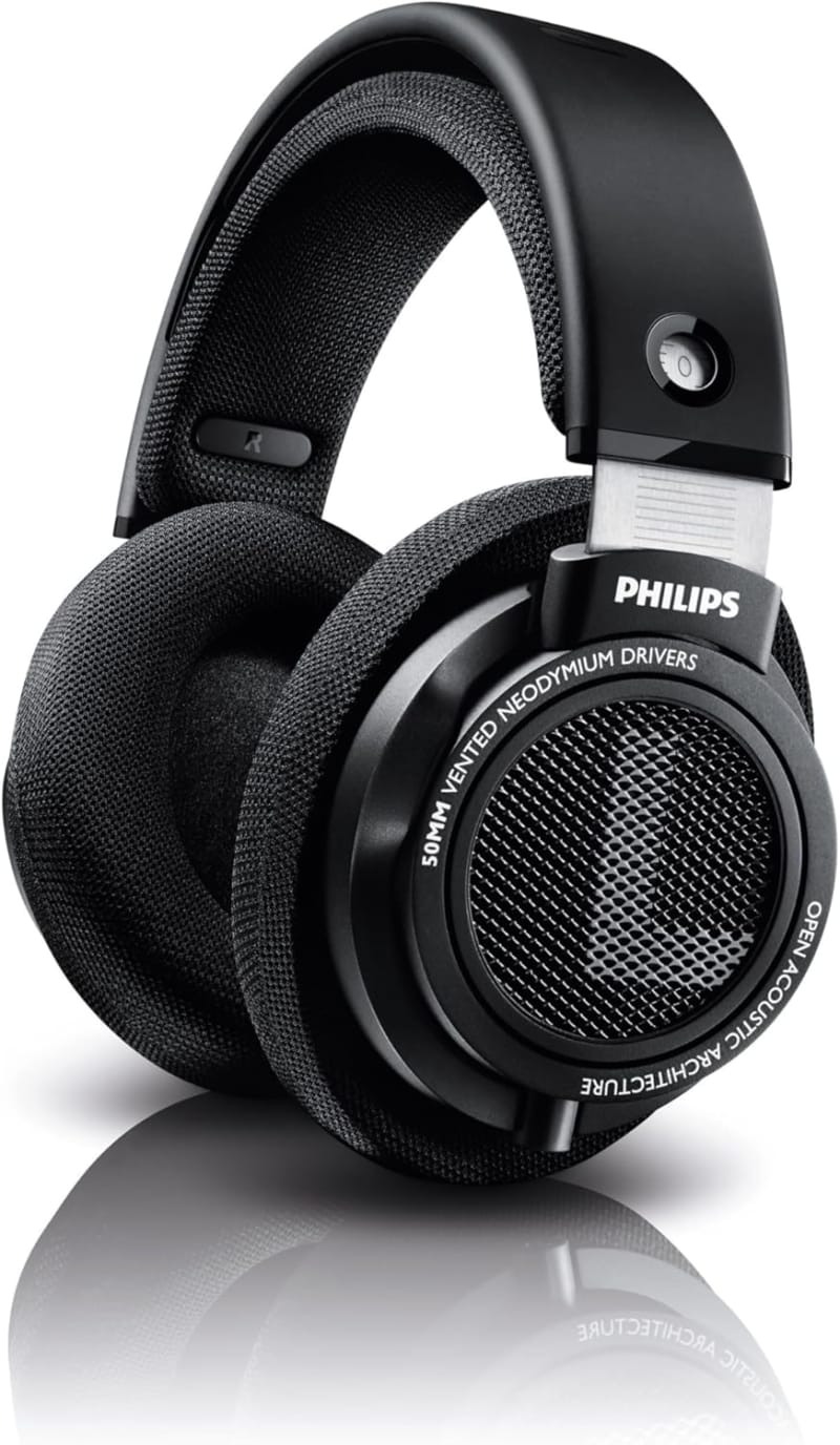 Philips SHP9500 Open-Back Headphones