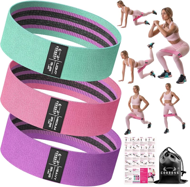 SuzieB Fabric Glute Bands