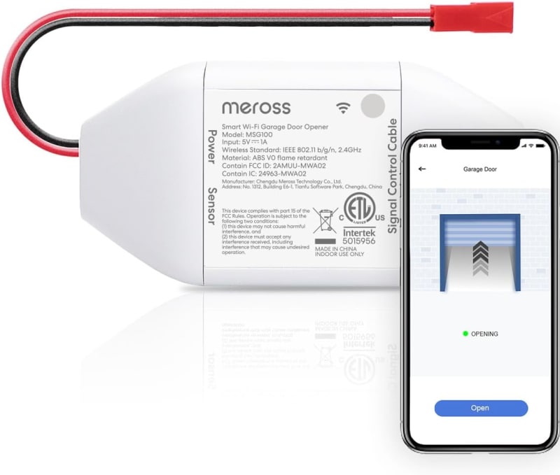 Meross Smart Wi-Fi Garage Door Opener (MSG100)