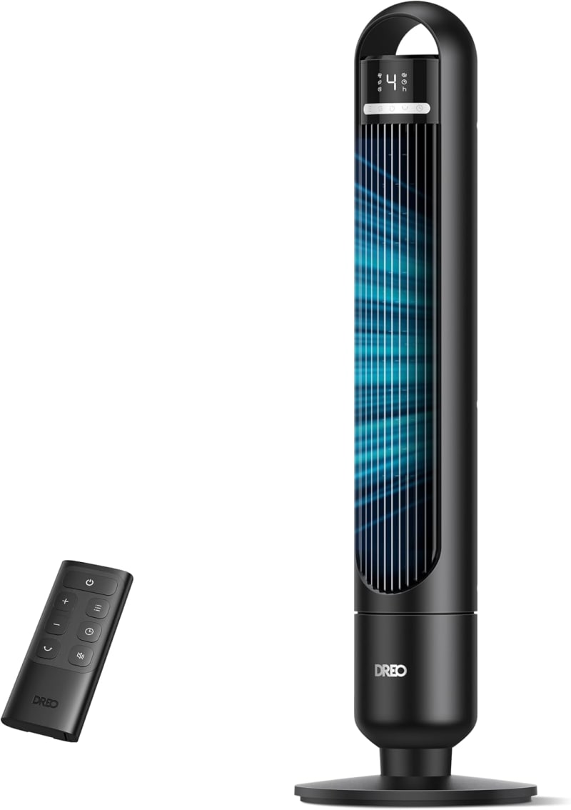 DREO Tower Fan, 28dB Quiet