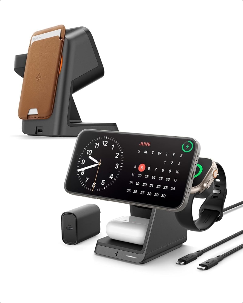 Spigen ArcField 3-in-1 MagSafe Charging Stand