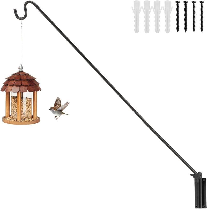 ERYTLLY Adjustable Deck Hook for Bird Feeders